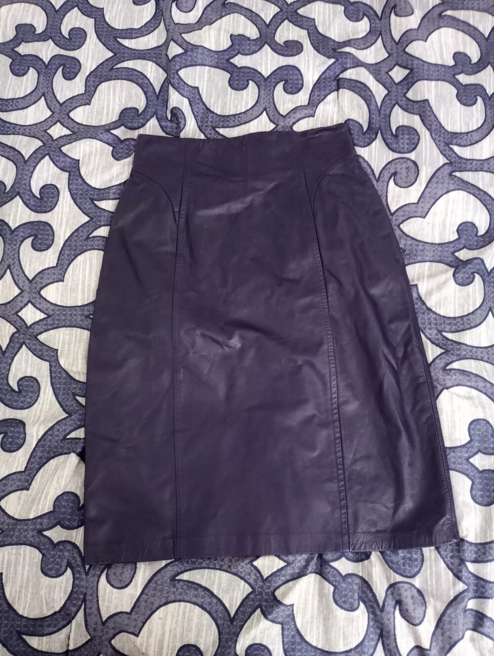 Vintage 90s DANIER Leather Skirt